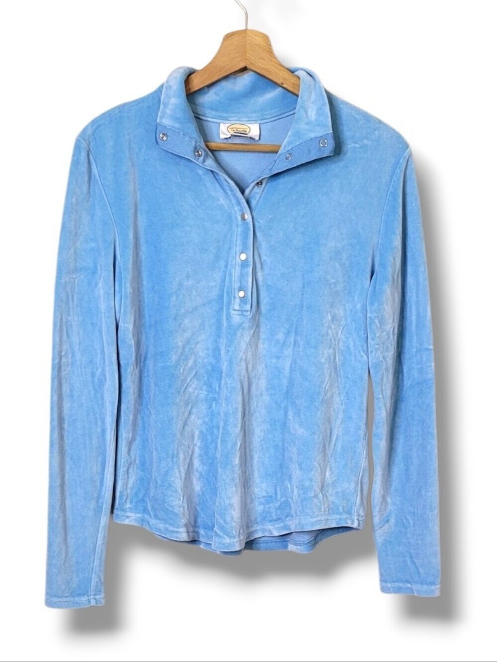 Talbots Velour Sweatshirt Size M Vintage 90s